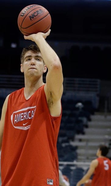 One-handed FT shooting Wroblicky key player for American